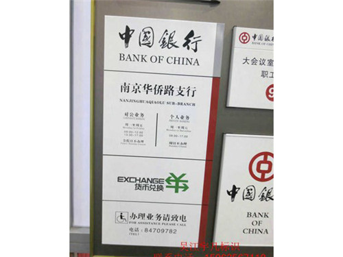 中国银行标牌
